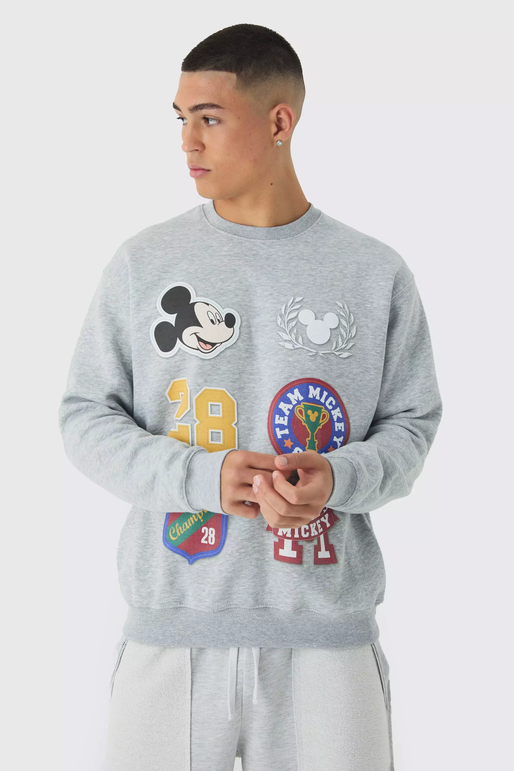 Mickey mouse crewneck sweatshirt best sale